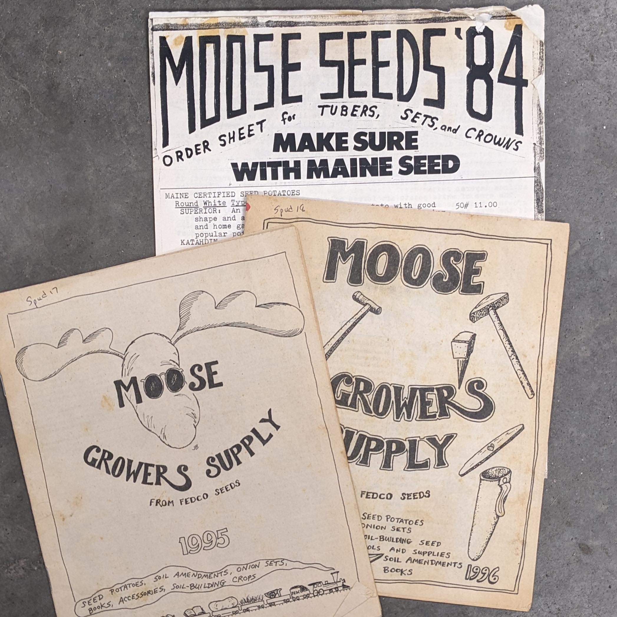 Old Fedco catalogs
