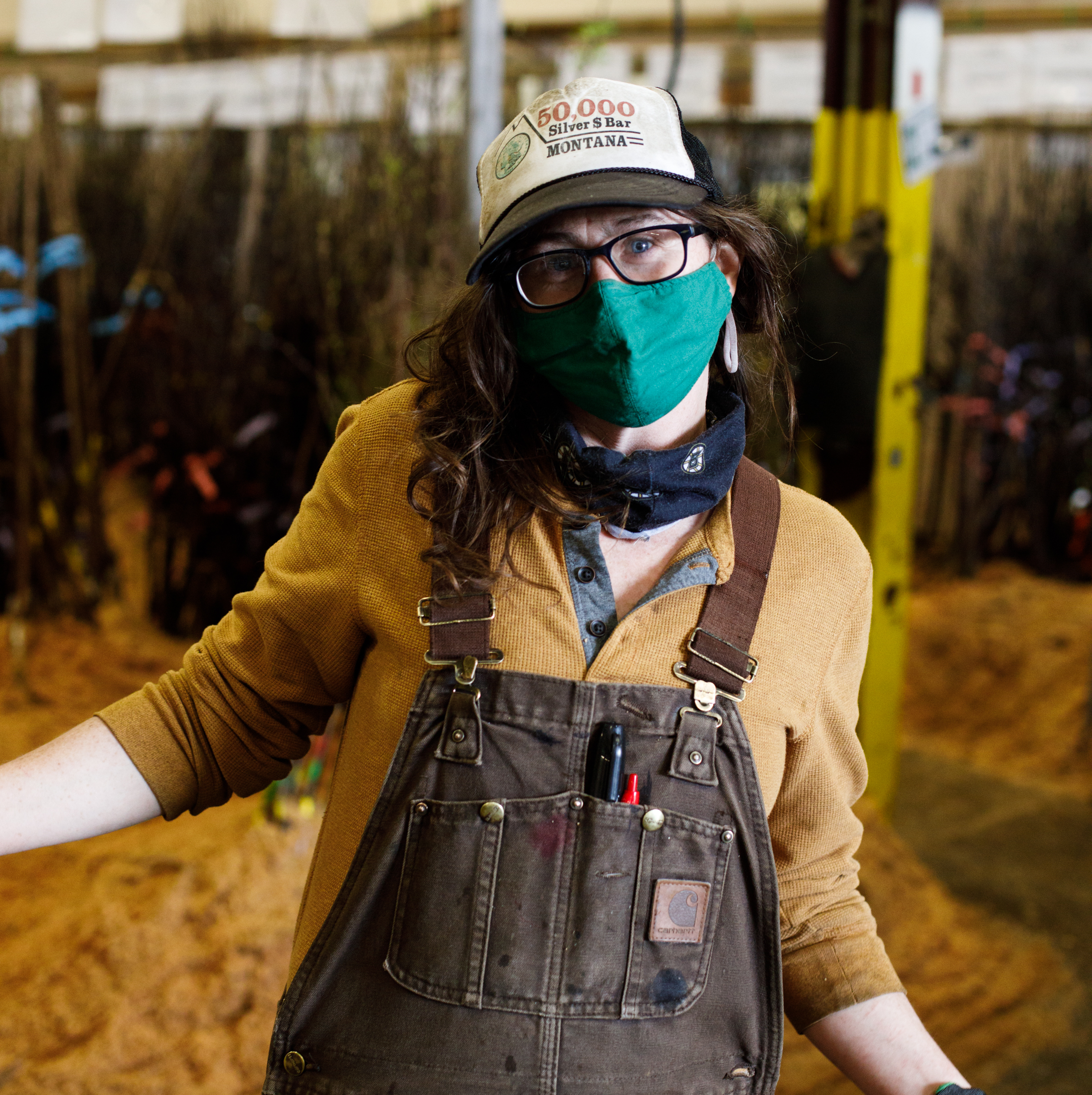 One of Fedco's worker-owners