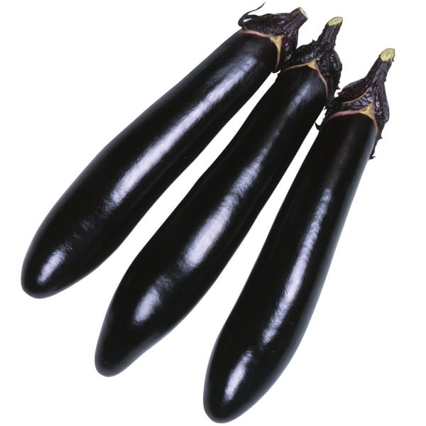 Elongated Eggplants